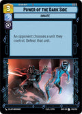 Power of the Dark Side Uncommon Spark of Rebellion 041/252 NM (Back)