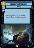 Search Your Feelings Rare Spark of Rebellion 042/252 NM (Back)