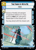 The Force is With Me Uncommon Spark of Rebellion 055/252 NM (Back)