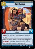 Baze Malbus - Temple Guardian Uncommon Spark of Rebellion 065/252 NM (Back)