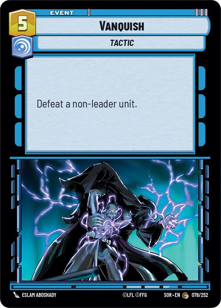 Vanquish Common Spark of Rebellion 078/252 NM (Back)