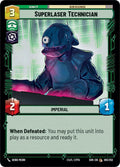 Superlaser Technician Common Spark of Rebellion 083/252 NM (Back)