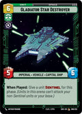 Gladiator Star Destroyer Common Spark of Rebellion 086/252 NM (Back)
