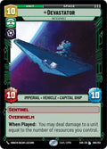 Devastator - Inescapable Legendary Spark of Rebellion 090/252 NM (Back)