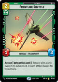 Frontline Shuttle Rare Spark of Rebellion 110/252 NM (Back)