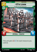 97th Legion - Keeping the Peace on Sullust Uncommon Spark of Rebellion 118/252 NM (Back)
