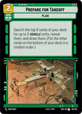 Prepare for Takeoff Uncommon Spark of Rebellion 125/252 NM (Back)