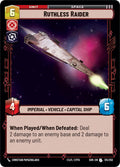 Ruthless Raider Uncommon Spark of Rebellion 134/252 NM (Back)