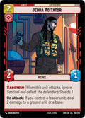 Jedha Agitator Common Spark of Rebellion 158/252 NM (Back)
