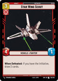 Star Wing Scout Uncommon Spark of Rebellion 163/252 NM (Back)