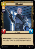 ISB Agent Common Spark of Rebellion 176/252 NM (Back)