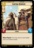 Cantina Bouncer Uncommon Spark of Rebellion 202/252 NM (Back)