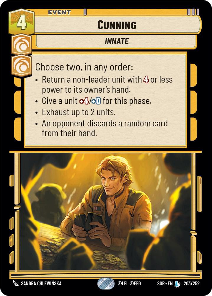 Cunning Legendary Spark of Rebellion 203/252 NM (Back)
