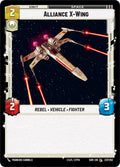 Alliance X-Wing Common Spark of Rebellion 237/252 NM (Back)