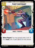 Fleet Lieutenant Common Spark of Rebellion 240/252 NM (Back)