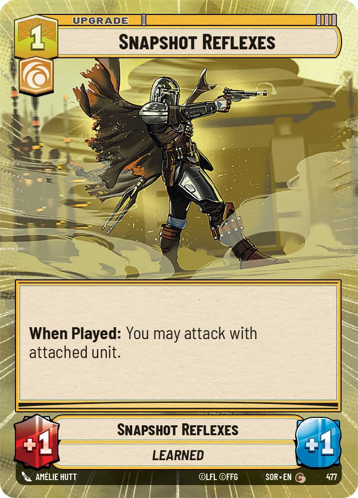 Snapshot Reflexes (Hyperspace) Common Spark of Rebellion 477 NM (Back)