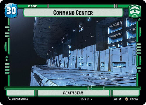 Command Center // Shield Common Spark of Rebellion 23 // T02 NM