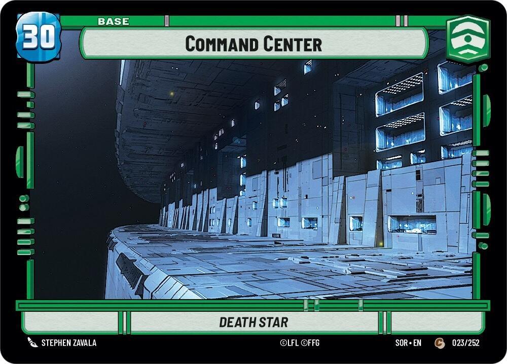 Command Center // Experience Common Spark of Rebellion 23 // T01 NM