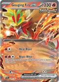 Gouging Fire ex Double Rare SV05: Temporal Forces 038/162 NM (Back)