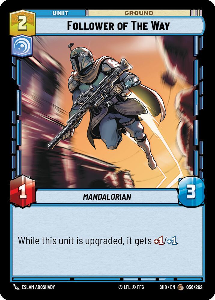 Follower of The Way Common Shadows of the Galaxy 056/262 NM (Back)