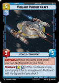Vigilant Pursuit Craft Common Shadows of the Galaxy 065/262 NM (Back)