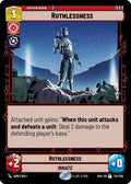 Ruthlessness Rare Shadows of the Galaxy 143/262 NM (Back)