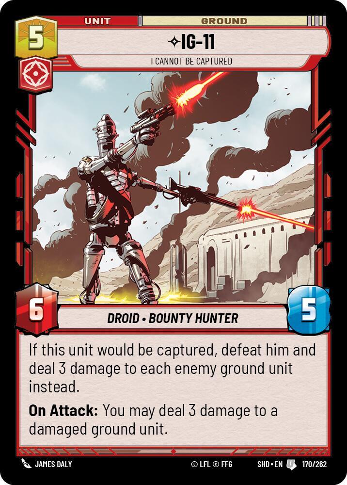 IG-11 - I Cannot Be Captured Uncommon Shadows of the Galaxy 170/262 NM (Back)