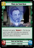 Price on Your Head Common Shadows of the Galaxy 125/262 NM (Back)