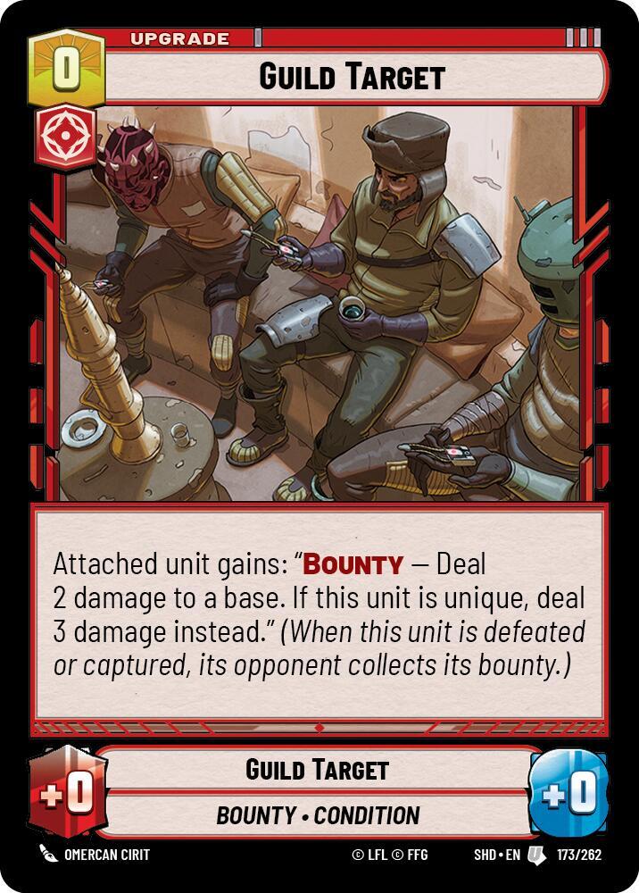 Guild Target Uncommon Shadows of the Galaxy 173/262 NM (Back)