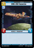 HWK-290 Freighter Common Shadows of the Galaxy 060/262 NM (Back)