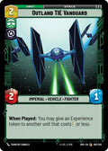 Outland TIE Vanguard Common Shadows of the Galaxy 082/262 NM (Back)