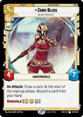 Zorii Bliss - Valiant Smuggler Rare Shadows of the Galaxy 203/262 NM (Back)