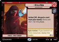 Kylo Ren - Rash and Deadly Rare Shadows of the Galaxy 011/262 NM