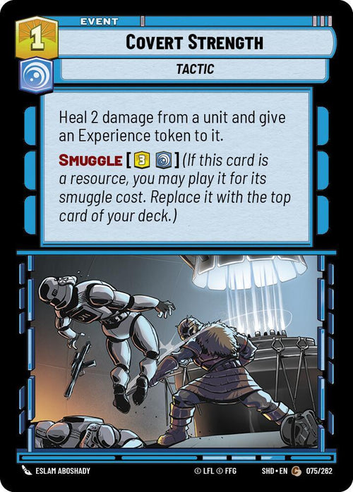Covert Strength Common Shadows of the Galaxy 075/262 NM (Back)