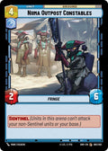 Niima Outpost Constables Common Shadows of the Galaxy 062/262 NM (Back)