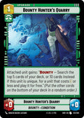 Bounty Hunter's Quarry Uncommon Shadows of the Galaxy 123/262 NM (Back)