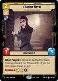 Bazine Netal - Spy for the First Order Rare Shadows of the Galaxy 184/262 NM (Back)