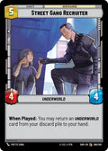 Street Gang Recruiter Common Shadows of the Galaxy 260/262 NM (Back)