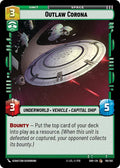 Outlaw Corona Common Shadows of the Galaxy 116/262 NM (Back)