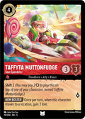 Taffyta Muttonfudge - Sour Speedster Uncommon Shimmering Skies 117/204 NM (Back)
