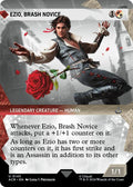 Ezio, Brash Novice (Showcase) U Universes Beyond: Assassin's Creed 145 NM (Back)