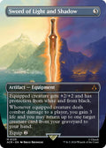 Sword of Light and Shadow (Borderless) M Universes Beyond: Assassin's Creed 125 NM (Back)