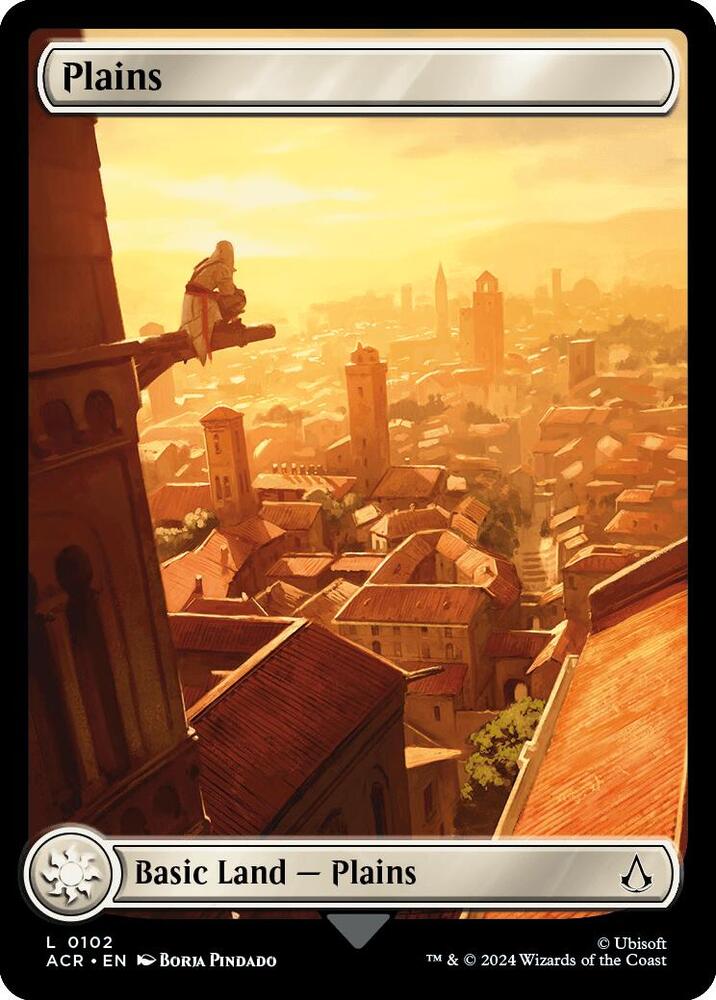 Plains (0102) L Universes Beyond: Assassin's Creed 102 NM (Back)