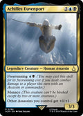 Achilles Davenport R Universes Beyond: Assassin's Creed 294 NM (Back)