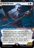 Basim Ibn Ishaq (Showcase) R Universes Beyond: Assassin's Creed 141 NM (Back)