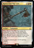Raven Clan War-Axe R Universes Beyond: Assassin's Creed 297 NM (Back)
