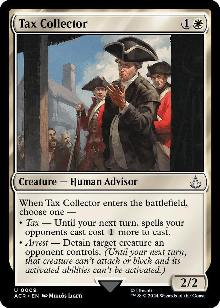 Tax Collector U Universes Beyond: Assassin's Creed 9 NM (Back)