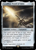 Excalibur, Sword of Eden R Universes Beyond: Assassin's Creed 72 NM (Back)