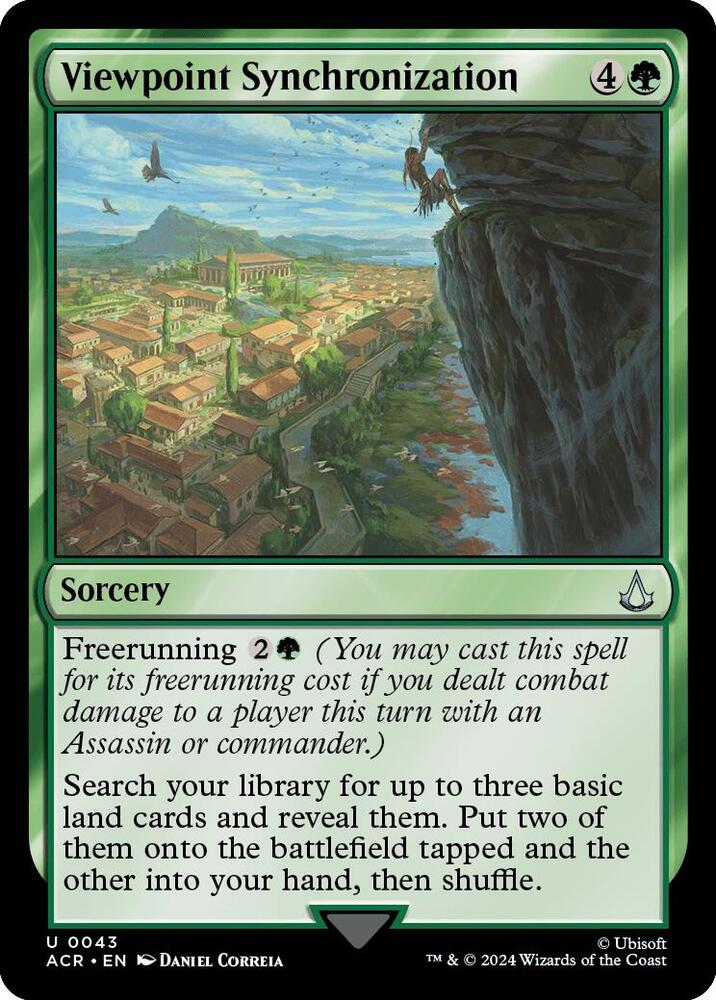 Viewpoint Synchronization U Universes Beyond: Assassin's Creed 43 NM (Back)