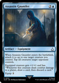 Assassin Gauntlet U Universes Beyond: Assassin's Creed 12 NM (Back)